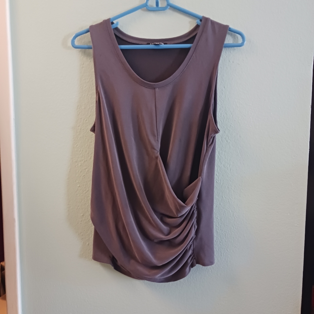 Soft Grey Express Tank Top | Size M
